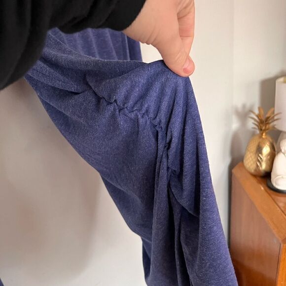 Lucy brand | royal blue hooded maternity top - Picture 5 of 6